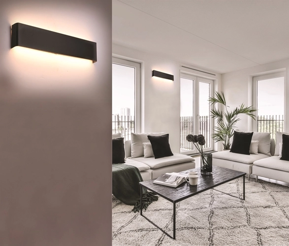 Kinkiet listwa naścienna Galasso AZ5342 LED 30W czarna