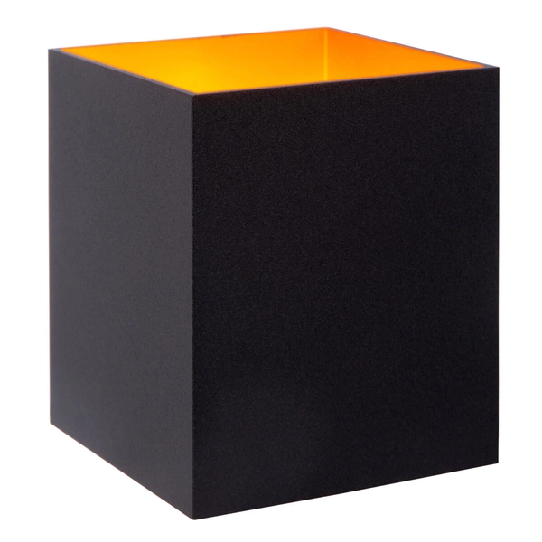 Ścienna lampa kostka XERA 23253/01/30 Lucide kwadratowa metalowa czarna