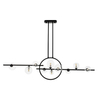 Wisząca lampa Alure Line Twin MSE010100347 Moosee LED 17W 3000K  kule czarne