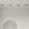 Złoty downlight MARTON AZ6861 1xLED 8W 3000K IP44 natynkowy