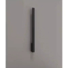 Ścienna lampa podłużna KAPRUN czarna W0459 1xLED 12W 3000K IP65 na elewację