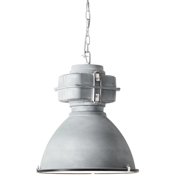 Industrialna lampa wisząca Anouk 93444/70 postarzana szary