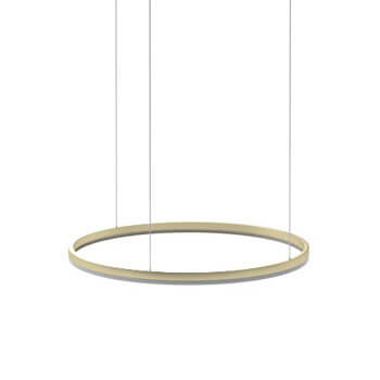 Zawieszana lampa sypialniana Halo AZ4970 Azzardo LED 43W 2900K złota