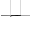 Wisząca lampa MALERTA LE45418 LED 41W 4000K ściemnialna czarna