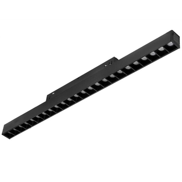 Szynowa lampa z diodami magnetyczna 3-fazowa 811 Domeno LED 24W 3000K czarna