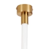 Lampa wisząca SNAKE MD1021-4 gold złota metal PVC LED 60W 3000K 4M wąż ledowy nowoczesna