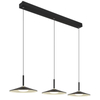 Zwisająca lampa potrójna Lampone 15635S-3 LED 24W 4000K czarny