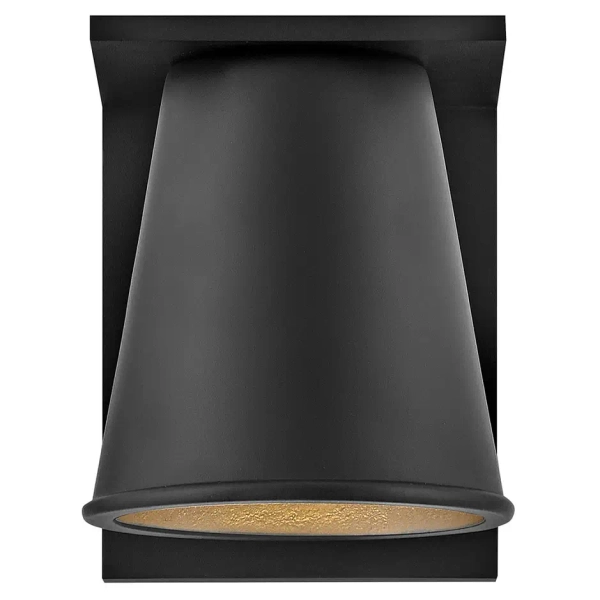 Kinkiet ścienny do ogrodu Hans HK-HANS-S-BLK tuba IP44 czarny