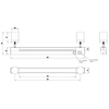 Łazienkowa lampa ścienna ENRICO 281470306 Trio LED 6W 2300-4000K IP44 chrom