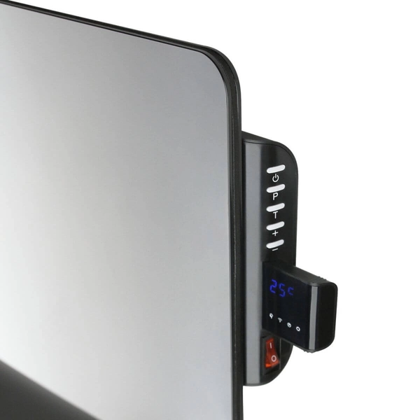 Panelowy grzejnik podczerwień PGHG720 promiennik 60x120cm 720W czarny pilot