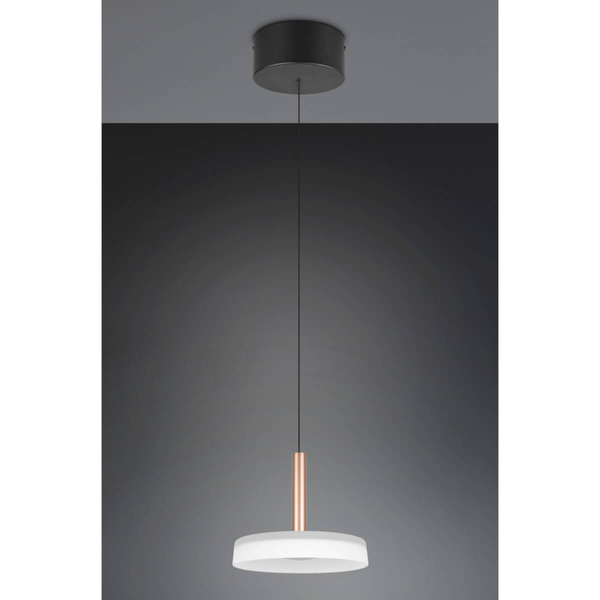 Lampa zawieszana CELESTE 354910165 LED 10W 3000K metalowa biały brązowy