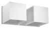 Kinkiet LAMPA ścienna SL.0656 loftowa OPRAWA metalowe kostki cubes białe