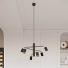 Wisząca lampa loftowa Lemmi SL.1207 nad stół tuby czarna