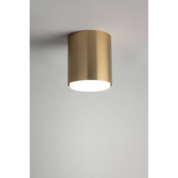 Nasufitowa lampa Tubo 40849 Sigma sopel do gabinetu złota