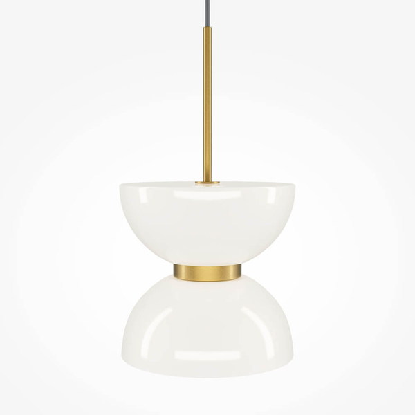 Zawieszana lampa Kyoto MOD178PL-L11G3K Maytoni LED 11W 3000K złota biała