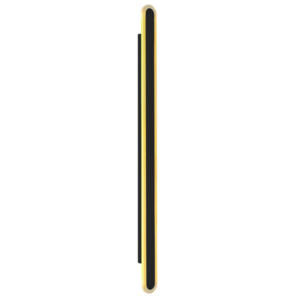 Kinkiet naścienny Stick 21-35912 LED 60W 3000K IP65 słupek czarny złoty