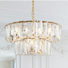 Regulowana lampa wisząca Puntes MOD043PL-12G crystal przeźroczysta