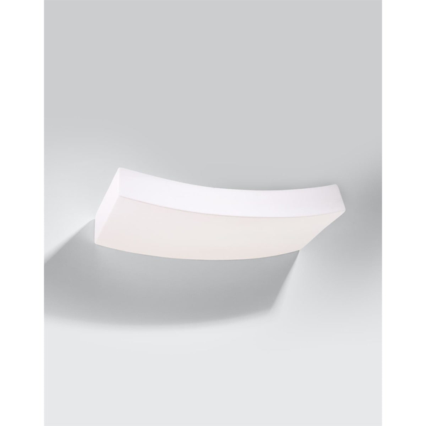 Ceramiczny kinkiet biały SL.0837 lampa ścienna do przedpokoju