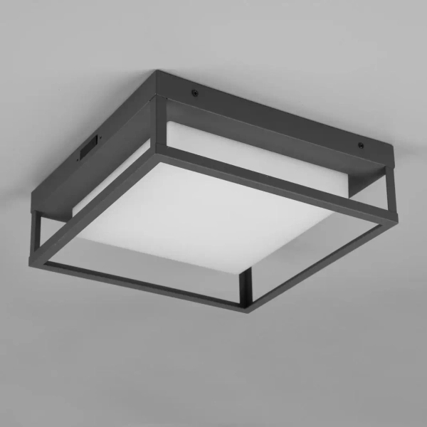 Plafon WITHAM 677860142 antracytowy LED 14W 2300-4000K kwadratowy