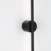Lampa ścienna do jadalni Tien LE43241 LED 15W 3000K IP44 pionowa czarna