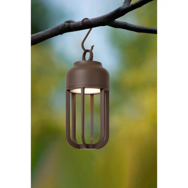 Dotykowy kinkiet ścienny Wells 33809/05/97 LED 5W 2700-4000K IP54 brązowy