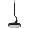 Nowoczesna ledowa lampa wisząca Flat MSE010100384 Moosee 10W 3000K czarna