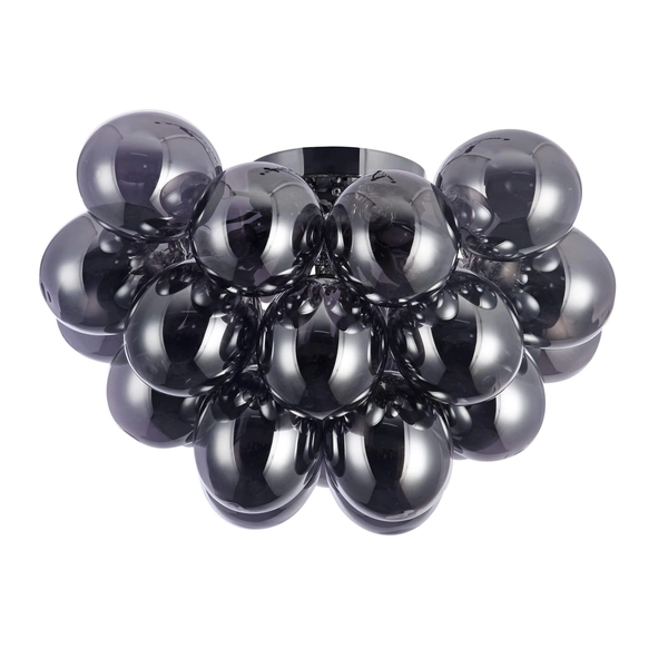 LAMPA sufitowa BALBO MOD112CL-08N Maytoni szklana OPRAWA bąbelki bubbles przydymione