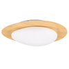 Plafon do kuchni ISIDRO LE44416 LED 21W 3000K nieregularny drewniany biały