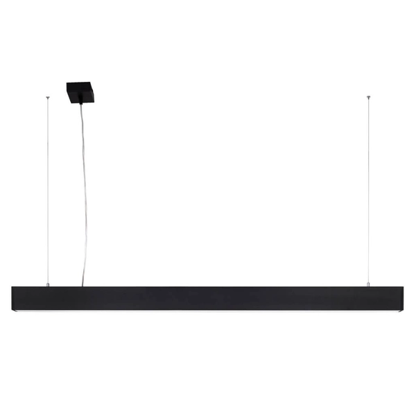 Biurowa lampa wisząca Traversi PRD-5470-142-BK-830-PN Italux LED 44W 3000K czarna