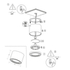Spot lampa sufitowa CAMINO LP-1101/1SM WH Light Prestige plafoniera oprawa downlight tuba biała