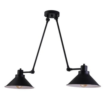 Regulowana lampa reflektorowa Techno 9143 Nowodvorski na wysięgniku czarna