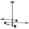 Regulowana lampa sufitowa Clex ST-8102P-6 Step LED 8W 3000K czarna