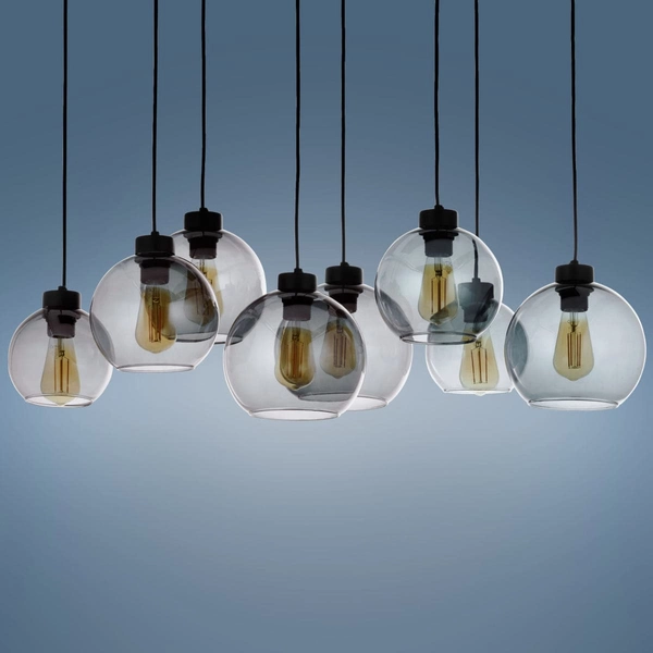 Industrialna wielopunktowa lampa wisząca Cubus 4113 TK Lighting czarna