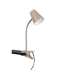 Lampka z klipsem Pongo R25831143 beżowa z włącznikiem LED 4,5W 3000K 33cm