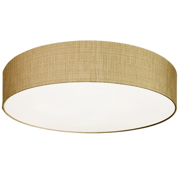 Lampa sufitowa Turda 8955 abażurowy plafon do przedpokoju złoty