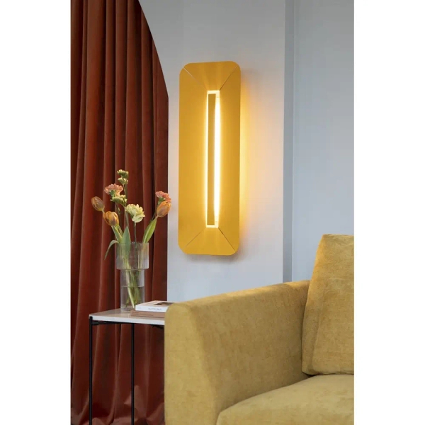 Lampa ścienna podłużna YWA620002 LED 10W 3000K czarna