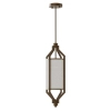 Zwisająca pojedyncza lampa do salonu Zundo Chocco 20 OR85877 brązowa