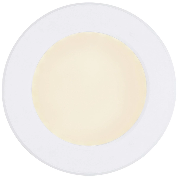 LAMPA sufitowa LASSE 12379-6W Globo okrągła OPRAWA plafon LED 6W 3000K - 6500K metalowy biały