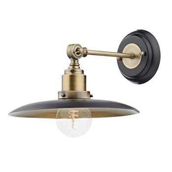 Regulowana lampa ścienna Hannover HAN0754 Dar Lighting retro mosiądz