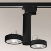 LAMPA sufitowa NATORI 6610 Shilo metalowa OPRAWA regulowane reflektorki do 3-fazowego systemu szynowego czarne