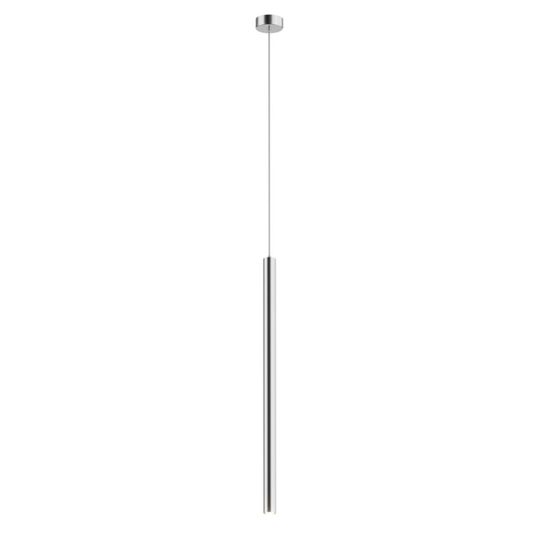 Wisząca lampa LOYA P0461-01A-F4F4 LED 5W 3000K tuba srebrny połysk