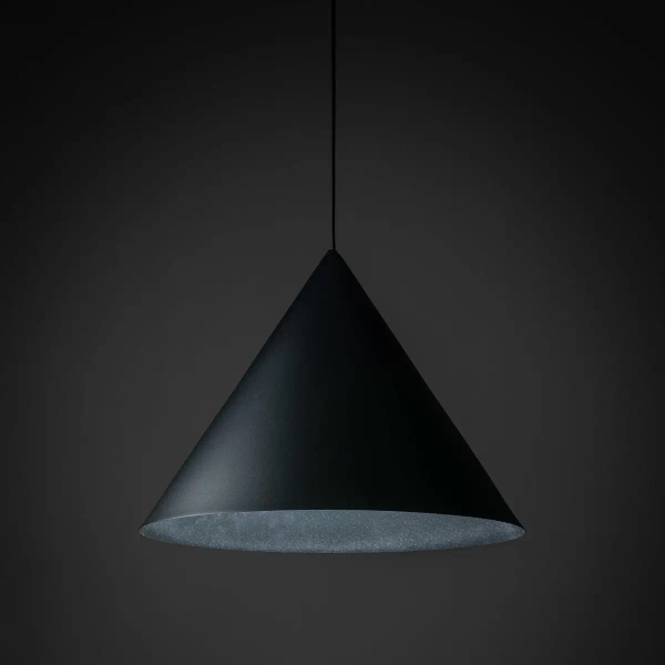 Trójkątna lampa wisząca CONO 10059 salonowa czarny