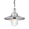 Lampa wisząca KLAMPENBORG8 Elstead okrągła oprawa na łańcuchu srebrna