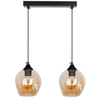 Lampa wisząca nad wyspę Aspa 32-00590 Candellux szklane klosze brązowe