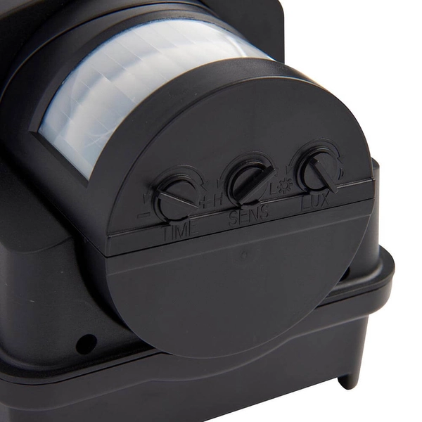 Kinkiet zewnętrzny z czujnikiem ruchu Motion 48739 IP44 czarny