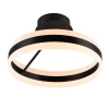 Sufitowy plafon pierścień Dios 631410132 LED 21W 2300-4000K czarny