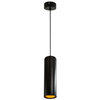 LAMPA wisząca LATI 307576 Polux metalowa OPRAWA tuba ZWIS czarna