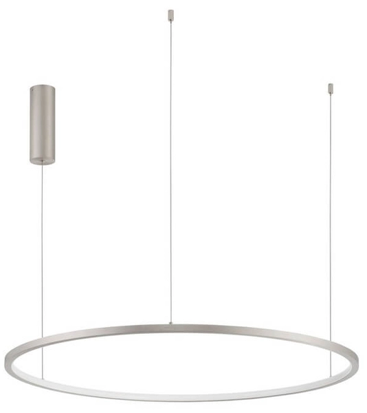 Wisząca lampa okrąg TOLUCA LE42787 Luces Exclusivas LED 48W 3000K srebrna