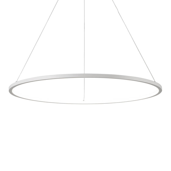 Salonowa lampa zwisowa Vinola PND-56135B-060RPC-WH-3KS4K-TRDIMM Italux LED 38W 3000-4000K biała