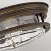 Metalowy plafon QN-HADRIAN-FS-OZ-CLEAR olejowany brąz